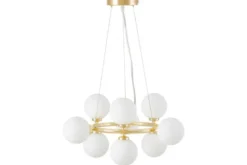 LAMPADA A SOSPENSIONE MODERNA CLASSICA ORO MARSIADA W9