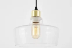 LAMPADA A SOSPENSIONE MODERNA CLASSICA ORO MORO 1D