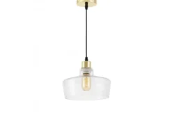 LAMPADA A SOSPENSIONE MODERNA CLASSICA ORO MORO 1D