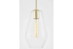 LAMPADA A SOSPENSIONE MODERNA CLASSICA ORO SHARD W1