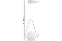 LAMPADA A SOSPENSIONE MODERNA CLASSIC GOLD VERO 1C