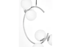 LAMPADA A SOSPENSIONE MODERNA CROMATA BONIO W6