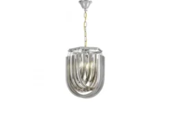 LAMPADA A SOSPENSIONE MODERNA CROMATA BOSCONE D30