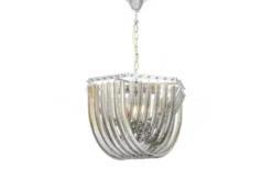 LAMPADA A SOSPENSIONE MODERNA CROMATA BOSCONE D55