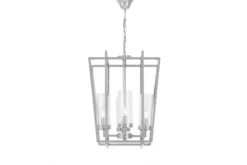 LAMPADA A SOSPENSIONE MODERNA CROMO ARES W4