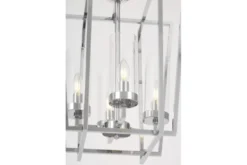 LAMPADA A SOSPENSIONE MODERNA CROMO ARES W4