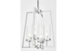 LAMPADA A SOSPENSIONE MODERNA CROMO FEDI W4