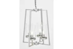 LAMPADA A SOSPENSIONE MODERNA CROMO FEDI W4