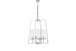 LAMPADA A SOSPENSIONE MODERNA CROMO FEDI W4