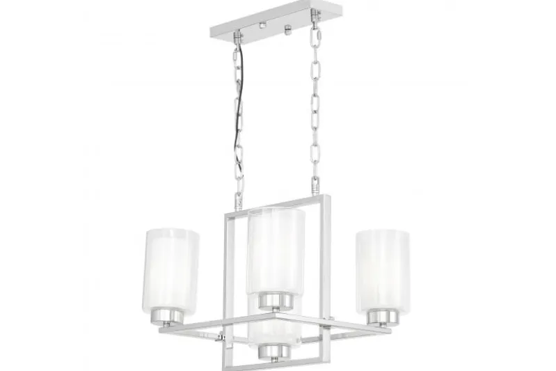 LAMPADA A SOSPENSIONE MODERNA CROMO LINO W5