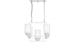 LAMPADA A SOSPENSIONE MODERNA CROMO LINO W5