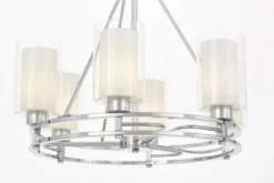 LAMPADA A SOSPENSIONE MODERNA CROMO MARIETTA W6