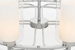 LAMPADA A SOSPENSIONE MODERNA CROMO MARIETTA W8