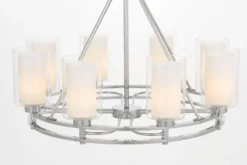 LAMPADA A SOSPENSIONE MODERNA CROMO MARIETTA W8