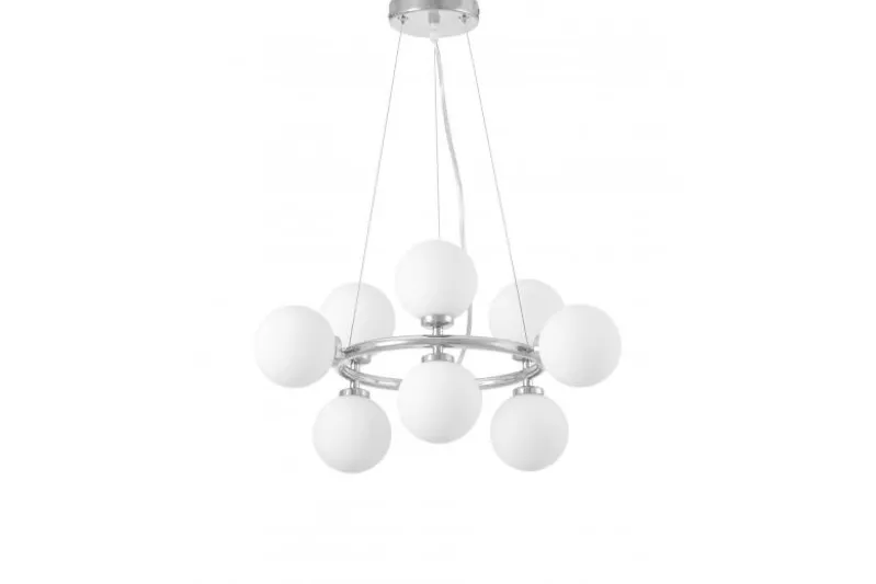LAMPADA A SOSPENSIONE MODERNA CROMO MARSIADA W9