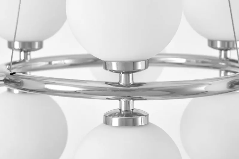 LAMPADA A SOSPENSIONE MODERNA CROMO MARSIADA W9