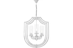 LAMPADA A SOSPENSIONE MODERNA CROMO MEGI W6