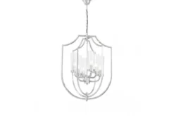 LAMPADA A SOSPENSIONE MODERNA CROMO MEGI W6