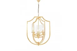 LAMPADA A SOSPENSIONE MODERNA CROMO MEGI W6