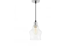 LAMPADA A SOSPENSIONE MODERNA CROMO MORO 1B