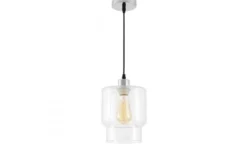 LAMPADA A SOSPENSIONE MODERNA CROMO, MORO 1C