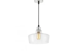 LAMPADA A SOSPENSIONE MODERNA CROMO MORO 1D