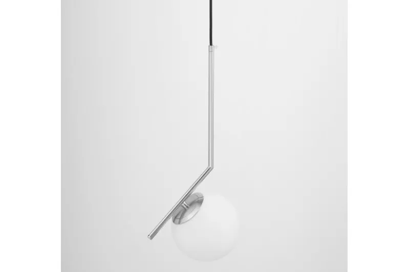 LAMPADA A SOSPENSIONE MODERNA CROMO SORENTO D15
