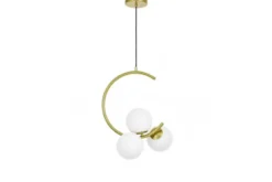 LAMPADA A SOSPENSIONE MODERNA IN OTTONE BONIO W3