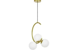 LAMPADA A SOSPENSIONE MODERNA IN OTTONE BONIO W3