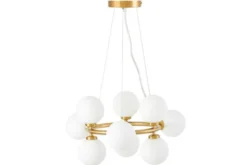 LAMPADA A SOSPENSIONE MODERNA IN OTTONE MARSIADA W9