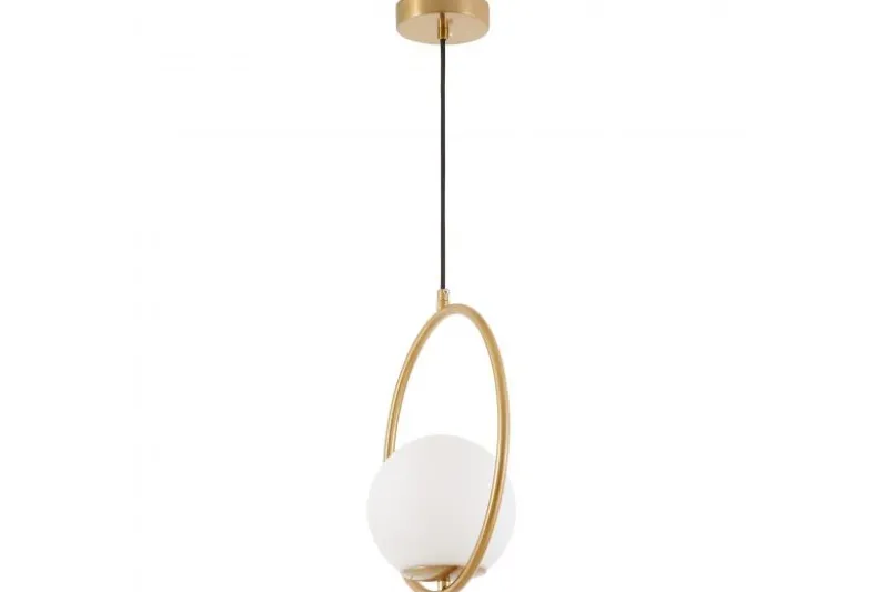 LAMPADA A SOSPENSIONE MODERNA IN OTTONE VERO 1A