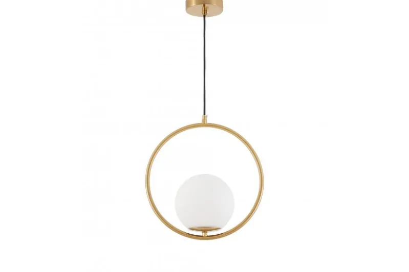 LAMPADA A SOSPENSIONE MODERNA IN OTTONE VERO 1A