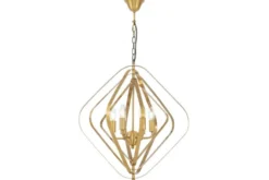 LAMPADA A SOSPENSIONE MODERNA IN OTTONE ZEWA W6