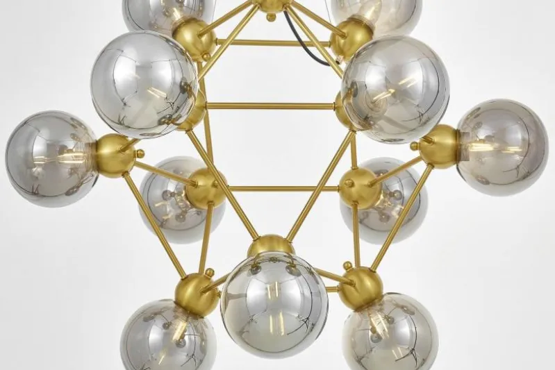 LAMPADA A SOSPENSIONE MODERNA IN OTTONE ZODIAC NEO