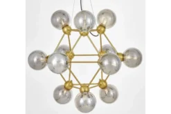 LAMPADA A SOSPENSIONE MODERNA IN OTTONE ZODIAC NEO