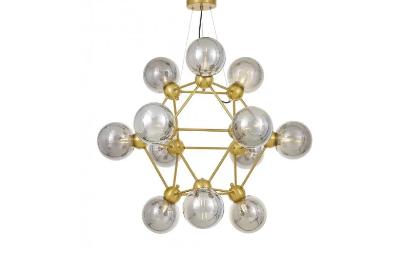 LAMPADA A SOSPENSIONE MODERNA IN OTTONE ZODIAC NEO