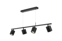 LAMPADA A SOSPENSIONE MODERNA NERA BOLT W4