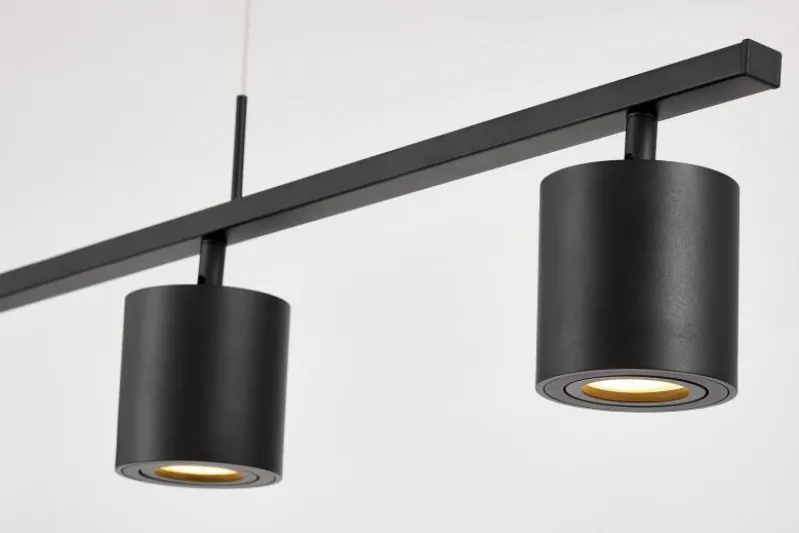 LAMPADA A SOSPENSIONE MODERNA NERA BOLT W4