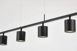 LAMPADA A SOSPENSIONE MODERNA NERA BOLT W4