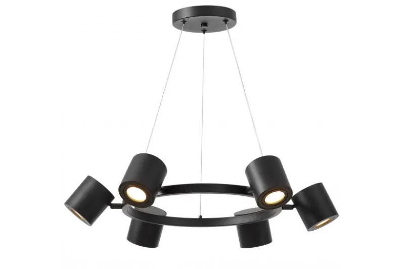 LAMPADA A SOSPENSIONE MODERNA NERA BOLT W6