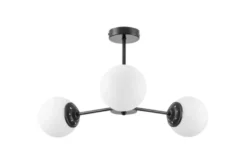 LAMPADA A SOSPENSIONE MODERNA NERA FINO RING W3