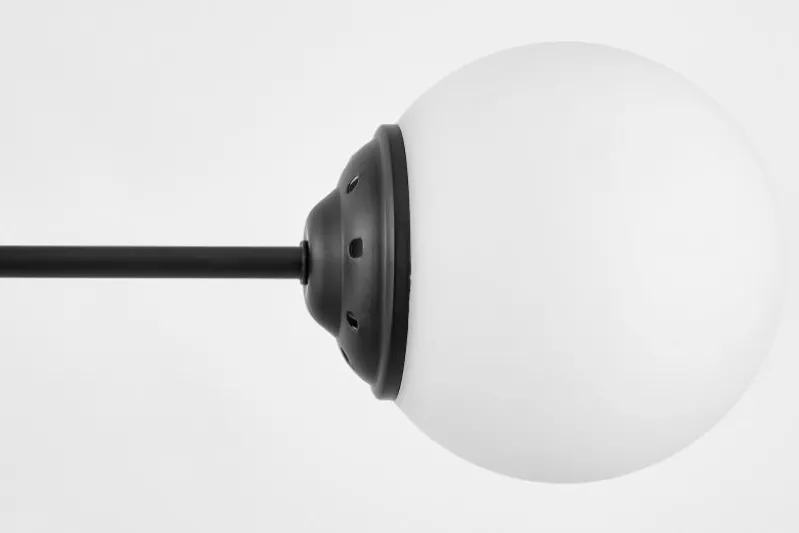 LAMPADA A SOSPENSIONE MODERNA NERA FINO RING W3