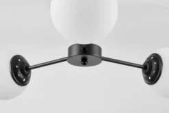 LAMPADA A SOSPENSIONE MODERNA NERA FINO RING W3