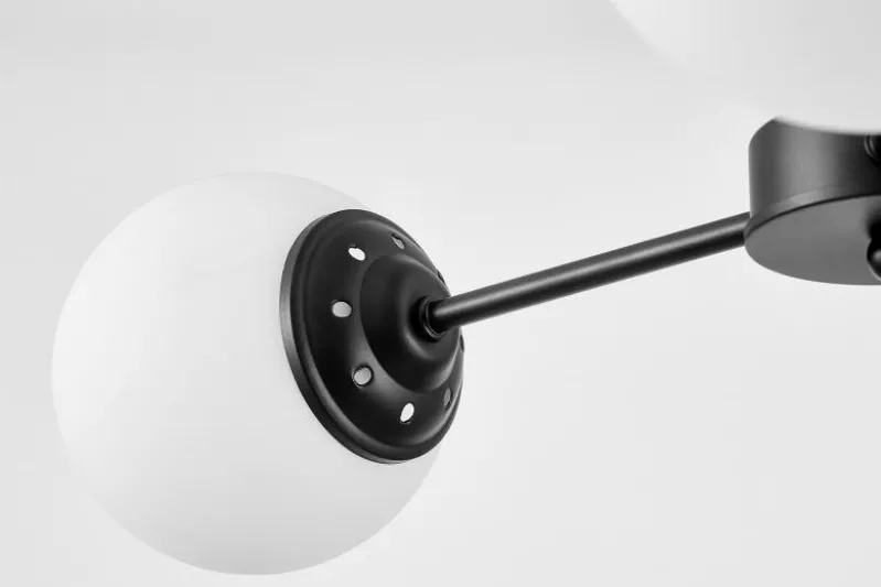 LAMPADA A SOSPENSIONE MODERNA NERA FINO RING W3