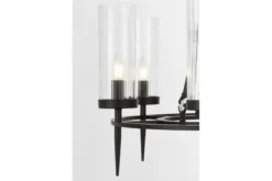 LAMPADA A SOSPENSIONE MODERNA NERA MORATTI W6