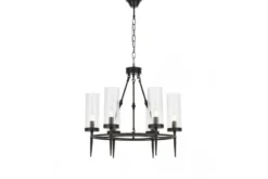 LAMPADA A SOSPENSIONE MODERNA NERA MORATTI W6