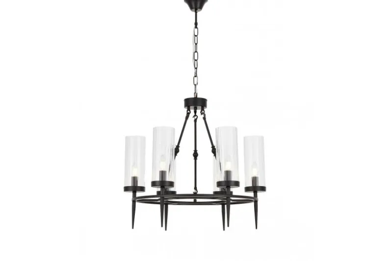 LAMPADA A SOSPENSIONE MODERNA NERA MORATTI W6