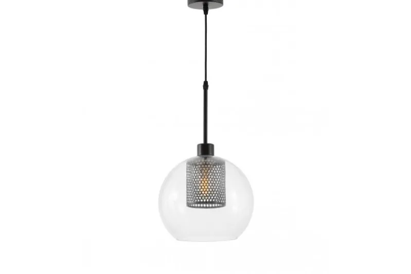 LAMPADA A SOSPENSIONE MODERNA NERA NET W1