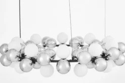 LAMPADA A SOSPENSIONE MODERNA NERA SAONA W60