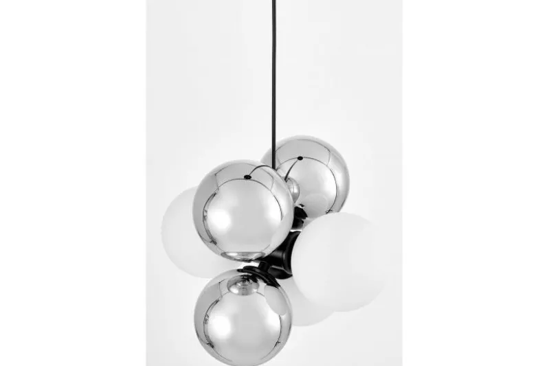 LAMPADA A SOSPENSIONE MODERNA NERA SAONA W6